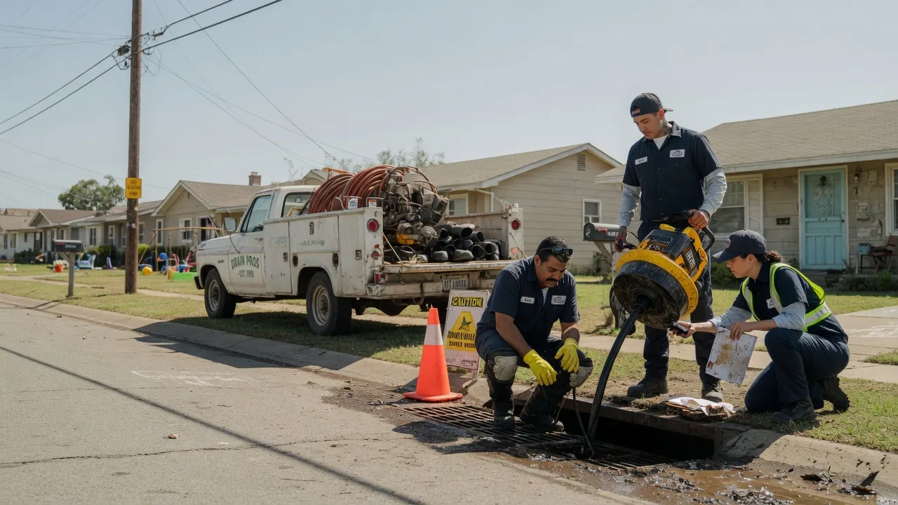Drain Cleaning in Crowell, TX near me